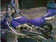50cc mini quad bike (£110). .blue and black 50cc mini....