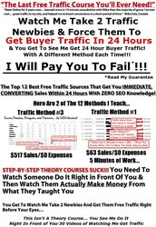 Get PAID to FAIL for no converting traffic in 24 Hours!